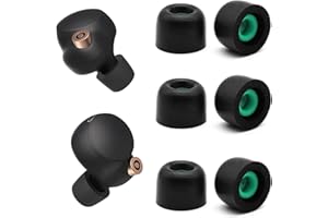 YIEJOYA Memory Foam Ear Buds - Tappi per le orecchie per Sony WF-1000XM4, ricambio per Sony AR Piece Foam Tips per WF-1000XM3 WF-SP900 WI-1000X WF WI XBA Series Fit Charging Case misura M (3 paia).