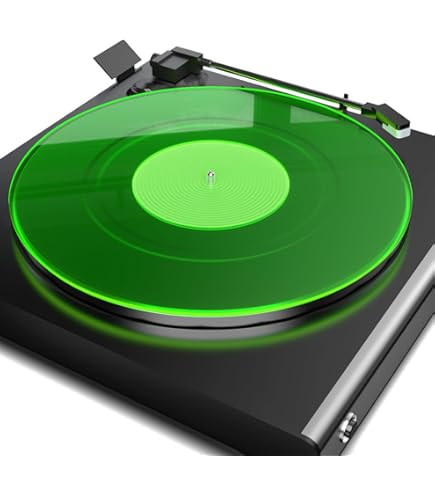 Tappetino per Giradischi in Vinile Personalizzato con Logo Stampato - Callie