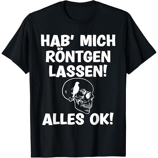 Sixpack T-Shirt Uomo Slim Fit 'Hatte ICH Schon, Steht MIR Nicht' | Maglia In Cotone Collo A U