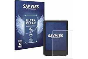 savvies 6 Pezzi Pellicola Protettiva per PocketBook Verse Pro Protezione Schermo Trasparente