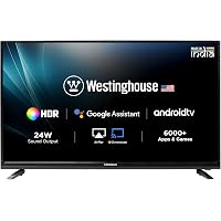 Westinghouse 98 cm (40 Inches) Full HD Smart Certified Android LED TV WH40SP50 (Black) (2021 Model)