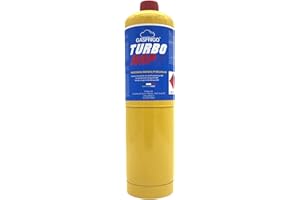 BHGYTEC GASFRIGO® - BOMBOLA CARTUCCIA TURBO MAPP (MAP PRO) 400 gr. SALDATURA TURBO SET 110 200