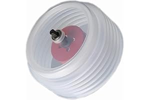 FANGWSSIBEI Drill Dust Collector Hole Elastic Sealing Drill Dust Collector Hole Saw Dust Catcher Cover Shockproof Drill Dust Collector for Power Tool Accessories (White)