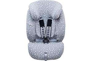 JYOKO Kids Housse Compatible avec Romer advansafix, evolva IV M (White Star, ADVANSAFIX-EVOLVA)