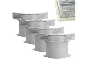 WNXBFO 4 Pieces Bed Sheet Clips, Bed Sheet Holder with Lock Strips, Removable Fitted Sheet Corner Holders, Used for Mattress Protectors, Bedding, Blankets