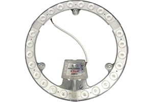 Patabit Aro LED de repuesto en el lugar de la plafon de neón para transformar la plafon de techo de LED | Tubo circular Fluorescente LED de luz fría cálida y natura (36 W, luz calida 4000 K)