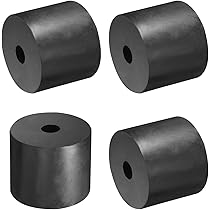 QUARKZMAN 12 stuks afstandhouders van rubber, 40 mm buitendiameter, 12