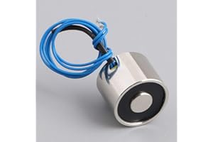 MASO SANWAN - Magneti per sollevamento – DC 12 V 22 libbre 10 kg elettromagnete aspirato 29 x 22 mm