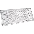 Yunseity Portable Wireless Bluetooth Keyboard, Mini 78 Key Compact Tablet Keyboard, for iPad, Mac, Android, Arabic/Spanish/French/Korean/Russian/Thai Keyboard(Arabic)