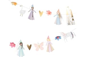 Meri Meri 215263 Prinzessin Hängernament, Mehrfarbig