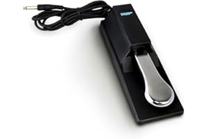 HQRP Pédale de Sustain Type Piano pour Yamaha P-105 / P-155 / P-35 / P-95 Claviers numériques