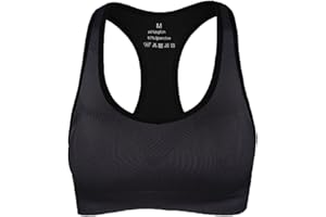 DEBAIJIA Soutien-Gorge de Sport Femme sans Armature Push Up Bra Yoga Jogging Fitness Course Sports Brassière Professionnel
