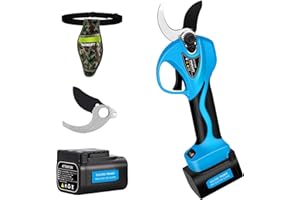 SWANSOFT 35mm Akku astschere, elektrische gartenschere, elektrische astschere for für Gartenschnitt, Obstbauern