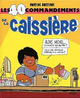 jaquette livre Les 40 commandements de la caissière