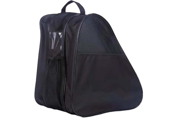 Amagogo Sac de Patins à roulettes Sac de Patinage sur Glace avec bandoulière réglable poignée 3 Couches Chaussures de Patinage Sac de Transport Sac de