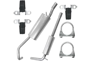 GENERIC Polmo Schalldämpferset Auspuffanlage Auspuff für VW Polo 5 V 6R Schrägheck 1.4