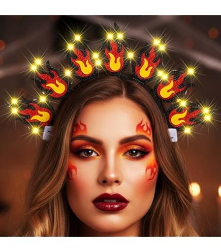 W WIDMANN MILANO Party Fashion - Trainingspak in vlammen, vuurpak, hel, jaren 80-outfit, joggingpak, badknoop-outfit, Halloween