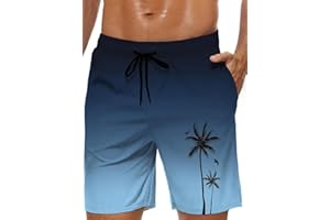 MARZXIN Badeshorts Herren Schnelltrocknend Badehose für Männer mit Meshfutter Boardshorts Lang Strandshorts Atmungsaktiv Schwimmhosen Jungen Beachvolleyball Surfen S-3XL