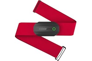 ‎COOSPO COOSPO H808S Brustgurt Pulsmesser ANT+/Bluetooth Herzfrequenzmesser Sensor, HRM Premium Pulsgurt HRM Messung IP67 wasserdicht, kompatibel mit Polar, Wahoo, Garmin, Zwift, Strava