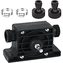 Pompa Elettrica Portatile Per Trapano - Mini Pompa Autoadescante Per Acqua, Olio E Liquidi, 15 L/min - Foto 8