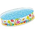 INTEX 56451NP 5 ft x 10-Inch Under The Palm Trees Snap Set Pool - Multi-Colour, 152x152x25 cm