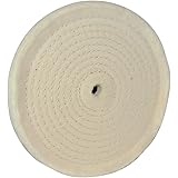 Silverline 105888 Spiral-Stitched Cotton Buffing Wheel 150 mm