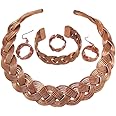 SHINDE EXPORTS copper choker necklace set indian jewelry for girls and women