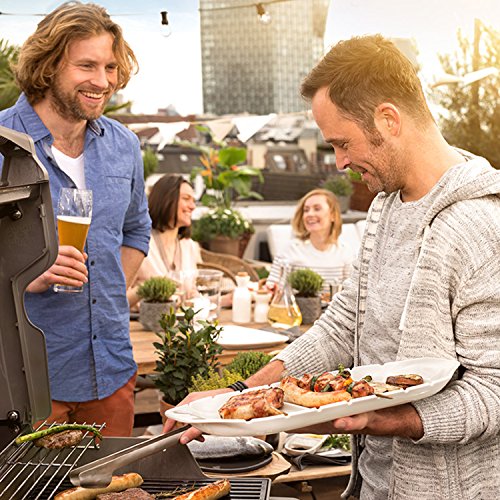 Villeroy & Boch BBQ Passion Grillspieß-Set 6 tlg. / Praktisches Grillzubehör aus hitzebeständigem Edelstahl / Ideal für Fleisch, Gemüse oder Schaschlik / 6 x 30cm - 6