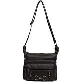Women's Wash Leather Shoulder Bag Multi-Party Eyed Mother Women's Bag Cross Strap