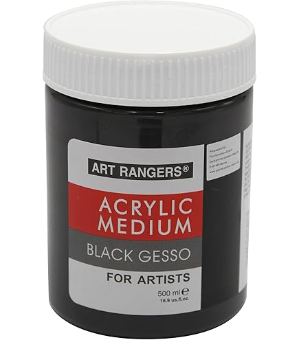 Ont Arte Black Gesso 500l PA0040 | Golden Tiger Stationery Store - View #10