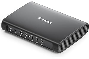 Mini USV,Skazeke 15000mAh Mini UPS mit 5 Ausgängen DC 5V/9V/12V/2A,USB 5V/2A, unterbrechungsfreie WLAN-Stromversorgung für Router/Modem/IP-Kamera/Spectra S2 Milchpumpe und mehr