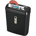 YOUWE7 Paper Shredder for Home Office, 8-Sheet Strip Cut with 3.17 Gallon Basket, P-2 Security Level, 3-Mode Design Shred CD & Credit Card, Durable&Fast with Jam Proof System, Black
