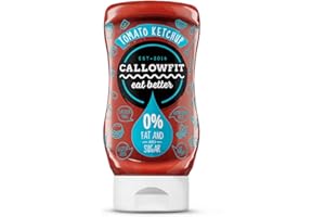CALLOWFIT Salsa TOMATO KETCHUP. Formato da 300ml.
