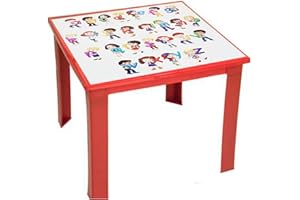 A406 Kids Children Plastic Table Strong Folding Table Suitable for Outdoor Side Table