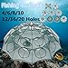 Produktbild KING DO WAY Faltbar Tragbar Fischernetz Krabbengarnelen Schweben Mesh Monofilament 4/6/8/10/12/16/20 Löcher Netz Fangen Tauchkäfig Fänger Elritze Automatisch 8 Löcher 8 Löcher