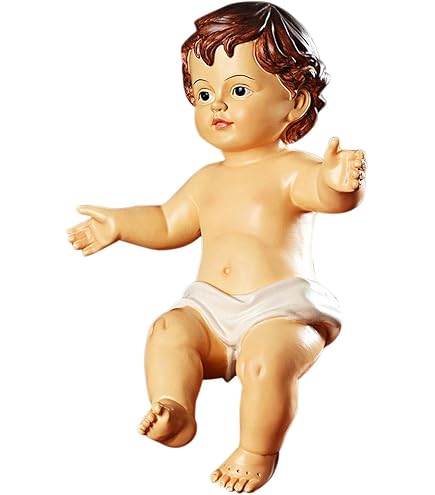 Fritz Cox RuCo Crèche - Enfant Jésus En Lingot | Fabriqué à La Main En