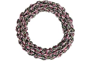 KARLIE Flamingo Anneau Coton Multicolore pour Chien 20 cm