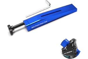 TAKEWELL Pressa a pistone per Pinza Freno Shimano, Pinza Freno a Disco idraulica per Bici, Compatibile con Pinza Freno Shimano, Compatibile con Tutte Le Marche di pinze Freno, Blu.