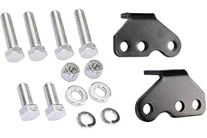 LOVEMOTOR Kit d'abaissement réglable 2,5 - 5,1 cm pour Harley Electra Glide Ultra Glide Normes Road Glide Touring 1993-2001
