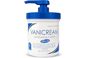 Vanicream Moisturizing Skin Cream with Pump Dispenser - 16 fl oz (1 lb) - Moisturizer Formulated Without Common Irritants for Those with Sensitive Skin