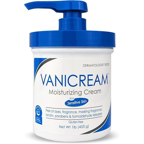 Vanicream Moisturizing Skin Cream for sensitive skin - can be used