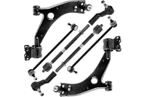 TEILEX GERMANY Brazo de suspensión delantero para FOCUS 2 II C-MAX triángulo, rótula, biela 8 piezas