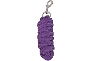 ARBO-INOX - Anbindestrick - für Halfter - 2 Meter - mit Karabiner - 13 Farben (Passion Flower)