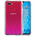 Dashmesh Shopping� Shock Proof Protective Soft Back Case Cover for Oppo F9 (Transparent) [Bumper Corners with Air Cushion Technology]