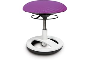 ‎TOPSTAR Topstar Kindersitzhocker Sitness Bobby Alu weiß lackiert lila