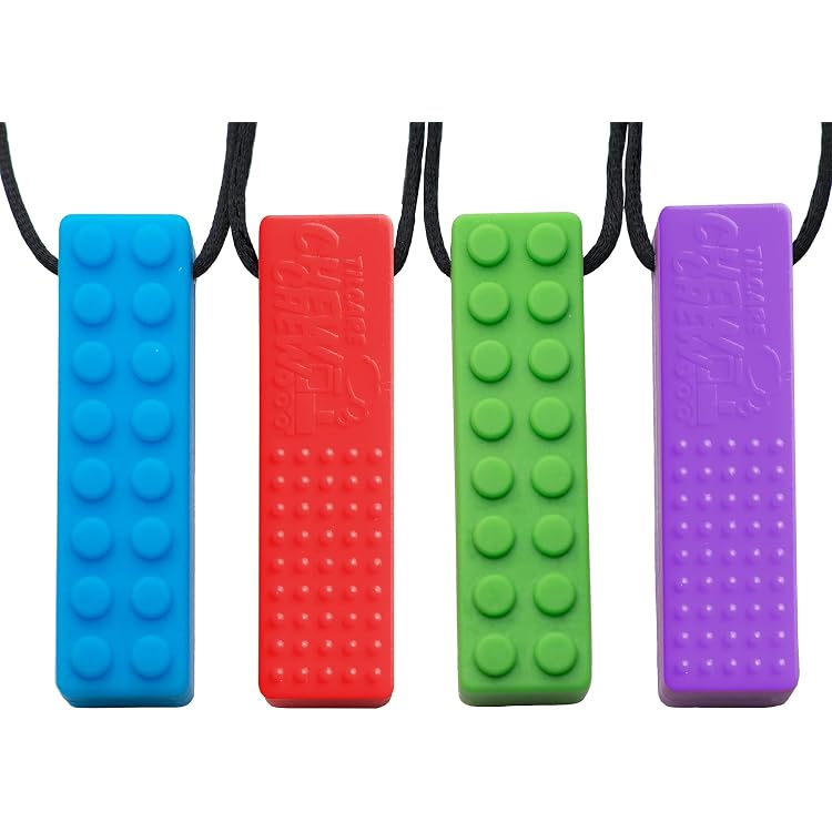 Tubes à Mâcher Sensoriels Gafly - Pack De 5 - Pour Enfants Autistes Et Besoins Spéciaux - Silicone Alimentaire