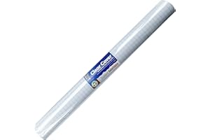 Premier Stationery Student Solutions Clear Book Cover Film,Sticky Back Plastic Roll,Ideal for School Supplies,Office Stationary,Self Adhesive Book Covering Film,Wipes Clean, Easy to Apply (50cm x 5m)