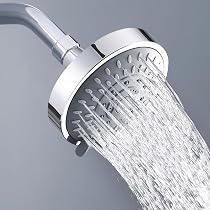 Pommeau De Douche Pluie Acier Inoxydable 304 - 8 Pouces, Rotatif 360° - Économie D'eau Et Nettoyage Facile