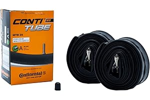 Continental 182171 Cámaras de Aire para Bicicletas, Unisex-Adult, Negro, 29''