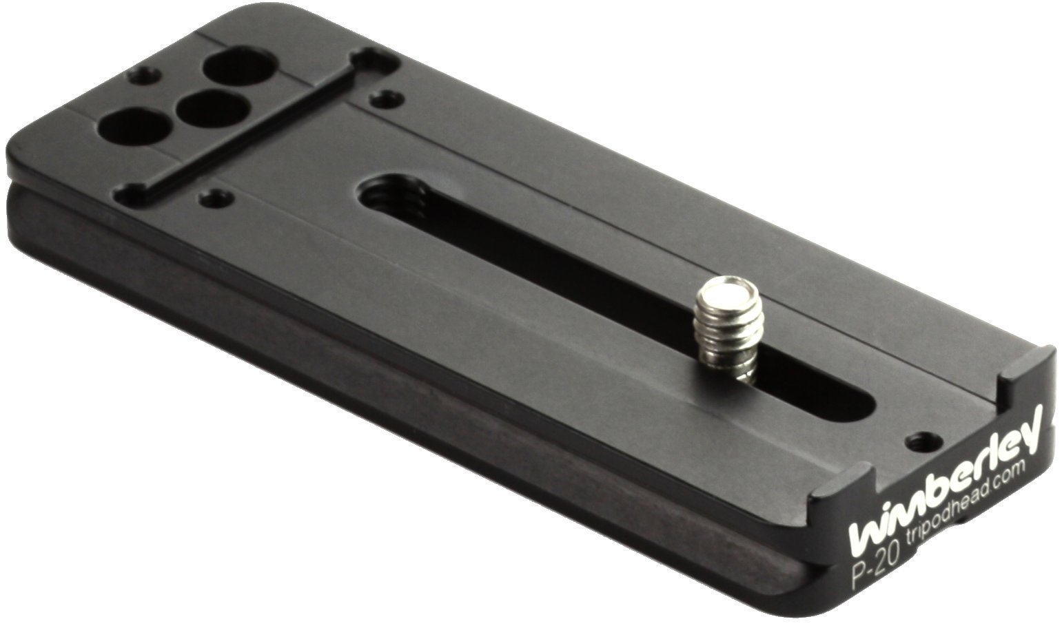 Wimberley P-20 Quick Release Lens Plate for Camera - Arca-Swiss Compatible - Black